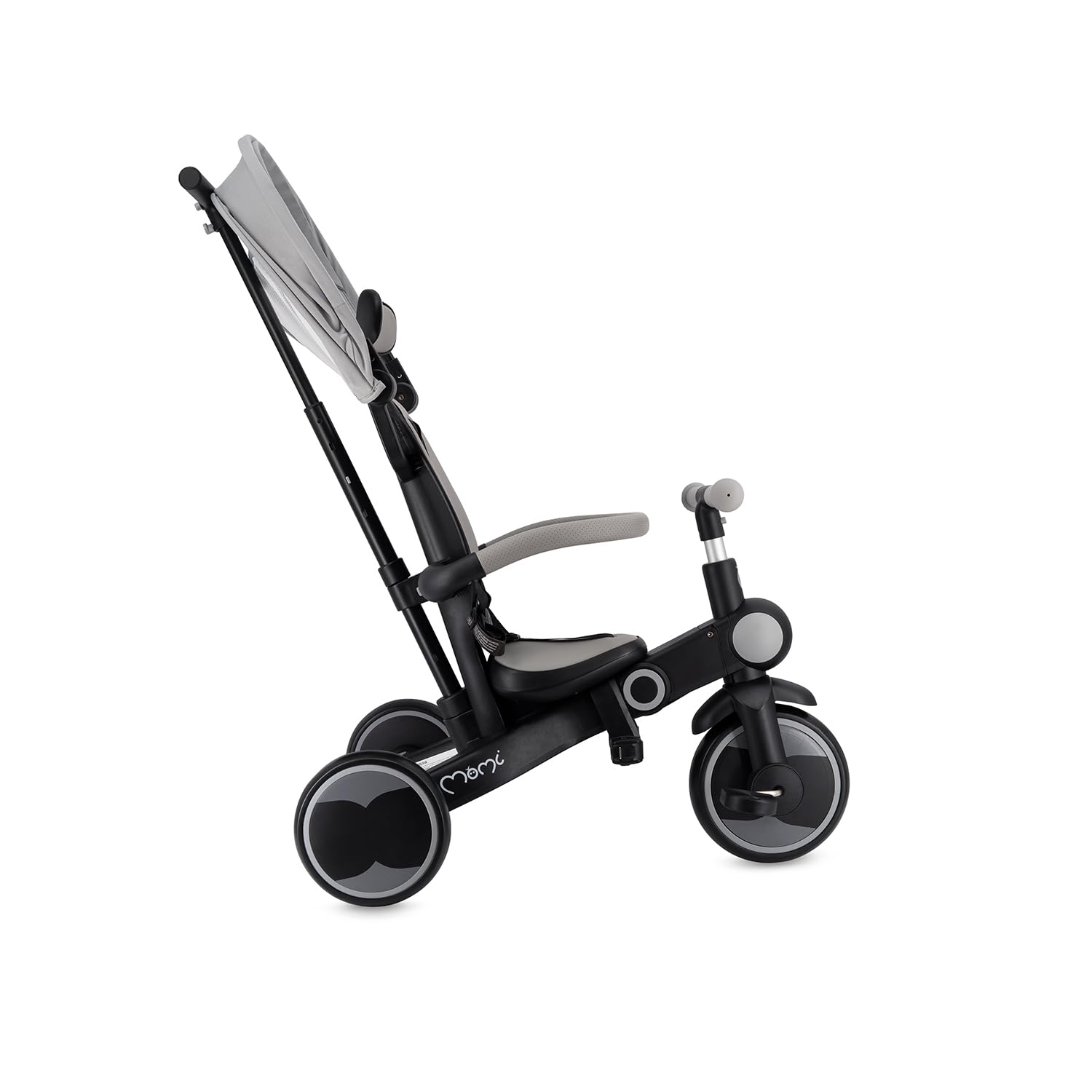 MoMi SOLIVIA Dreirad ab 1 Jahr mit Schubstange, 4 in 1, Klappbar, bis 25kg