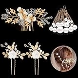 【Exquisito y Elegante】: Este hermoso y brillante peinado de novia es elegante y elegante. Es el mejor accesorio y un regalo refinado y noble para realzar la perfección de un peinado único y hacerte lucir más bella y encantadora.