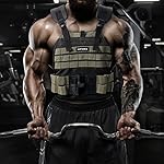 Tactical Adjustable Weighted Vest with Weight Plates Included, Quick Release Strength Training Weight, Running, Workout Vest for Men and Women, Adjustable from 12lbs to 31lbs - Image 2