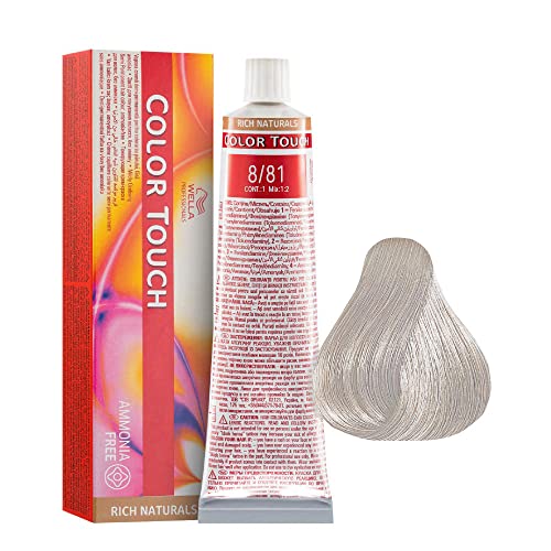 WELLA PROFESSIONALS Color Touch Tinte Semi-Permanente, Tono 8/81-50 ml
