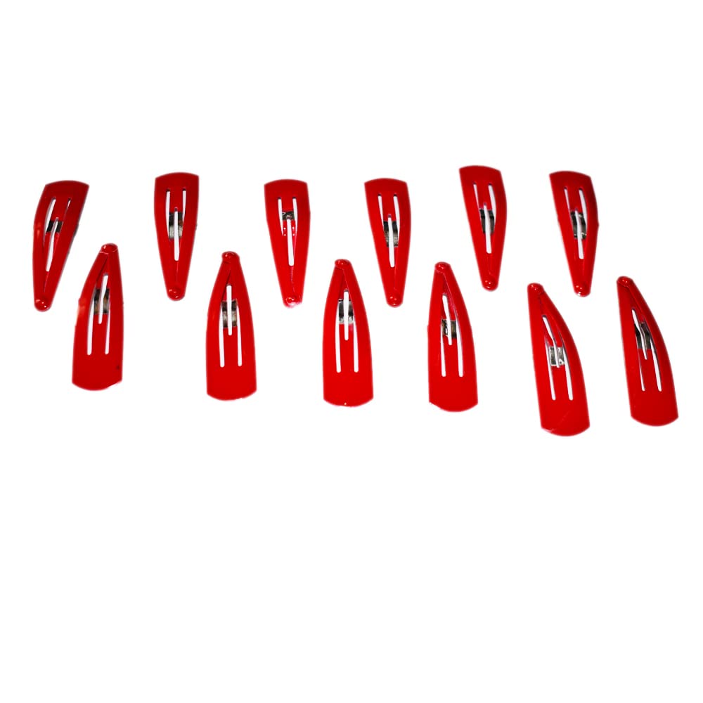 SHD COLLECTIONS Everyday Use Hair Clip Good Grip Glossy Tic Tac Clips, for Women