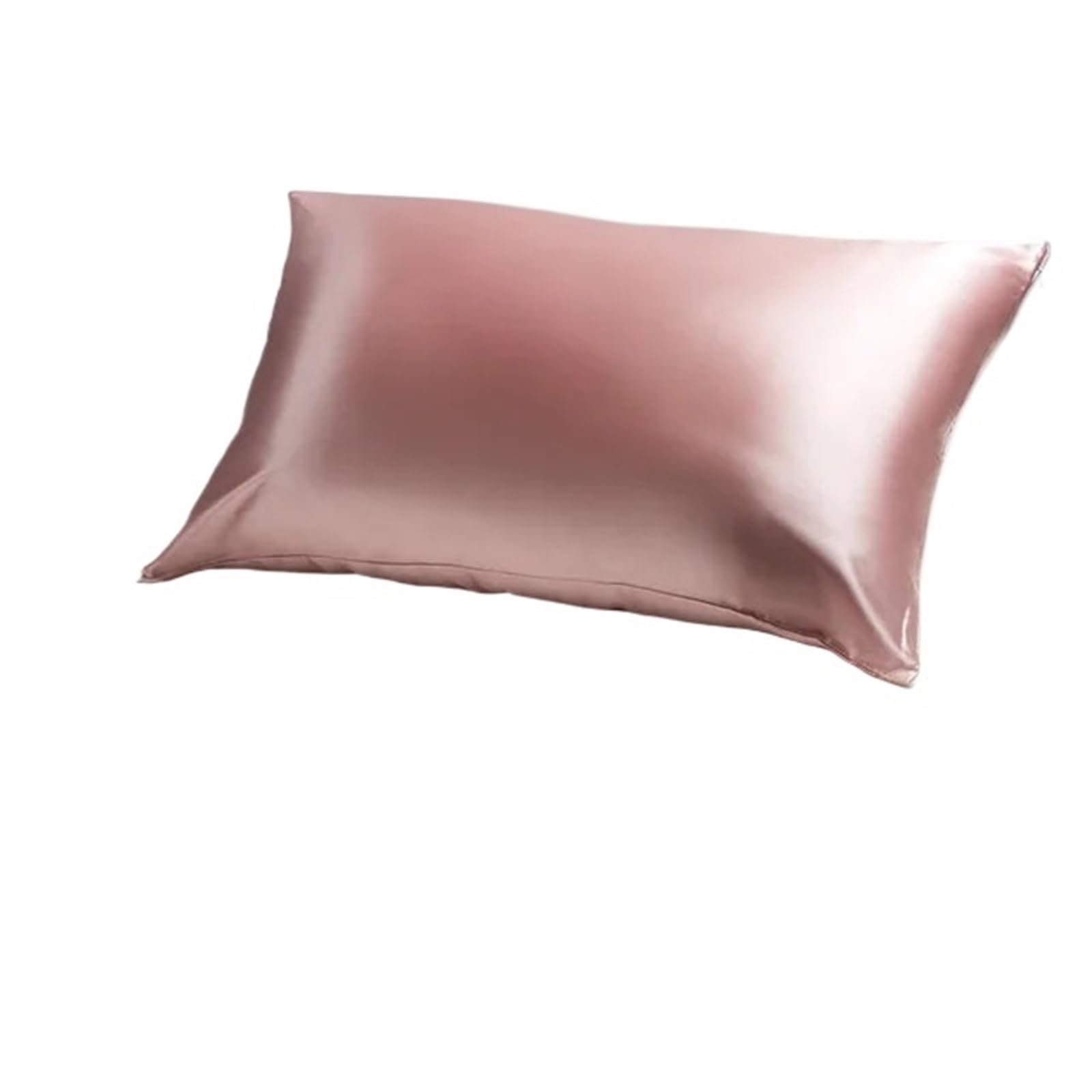 Mulberry Silk Pillowcase, Improve Sleep, Seat for Bedding(Pink,20x30 inch)