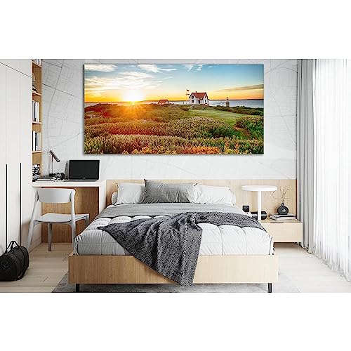 Impression sur toile ZELLART : magnifiez votre salon avec ce lever de soleil