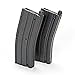 BBTac BT-16 Clip - 450 Round Capacity Mag, Spare Clip Extra Airsoft Magazine for 6mm BBS Airsoft Gun Rifle BT-16A1 BT-16A2 MR733 MR744 (Pack of 2)