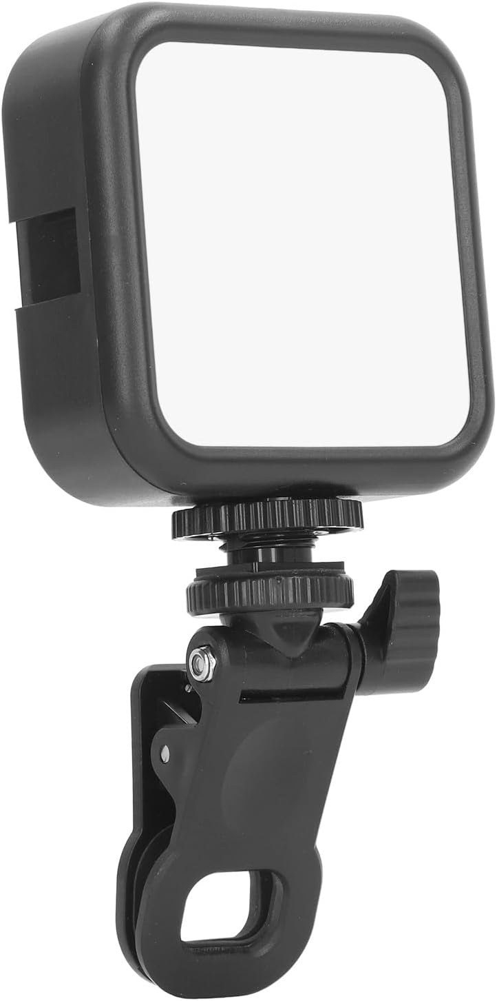 Bi Color LED Video Light On Camera with 2000mAh Battery, 2500 to 6500K Ultra Bright, Dimmable, Portable LED Fill Lamp for Photo, Rechargeable