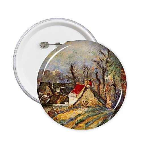 Huile Impressionnisme Paul Gauguin Badge Pin Rond M pour Vêtement