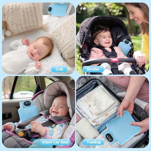 Baby Vibrating Sleep Soother,3 Adjustable Vibration Settings and 90 Minute Cut-Off Timer,Versatile Baby Sleep Aid Enhance Sleep Quality,Perfect for Newborns, Showers & Registries! - Image 7