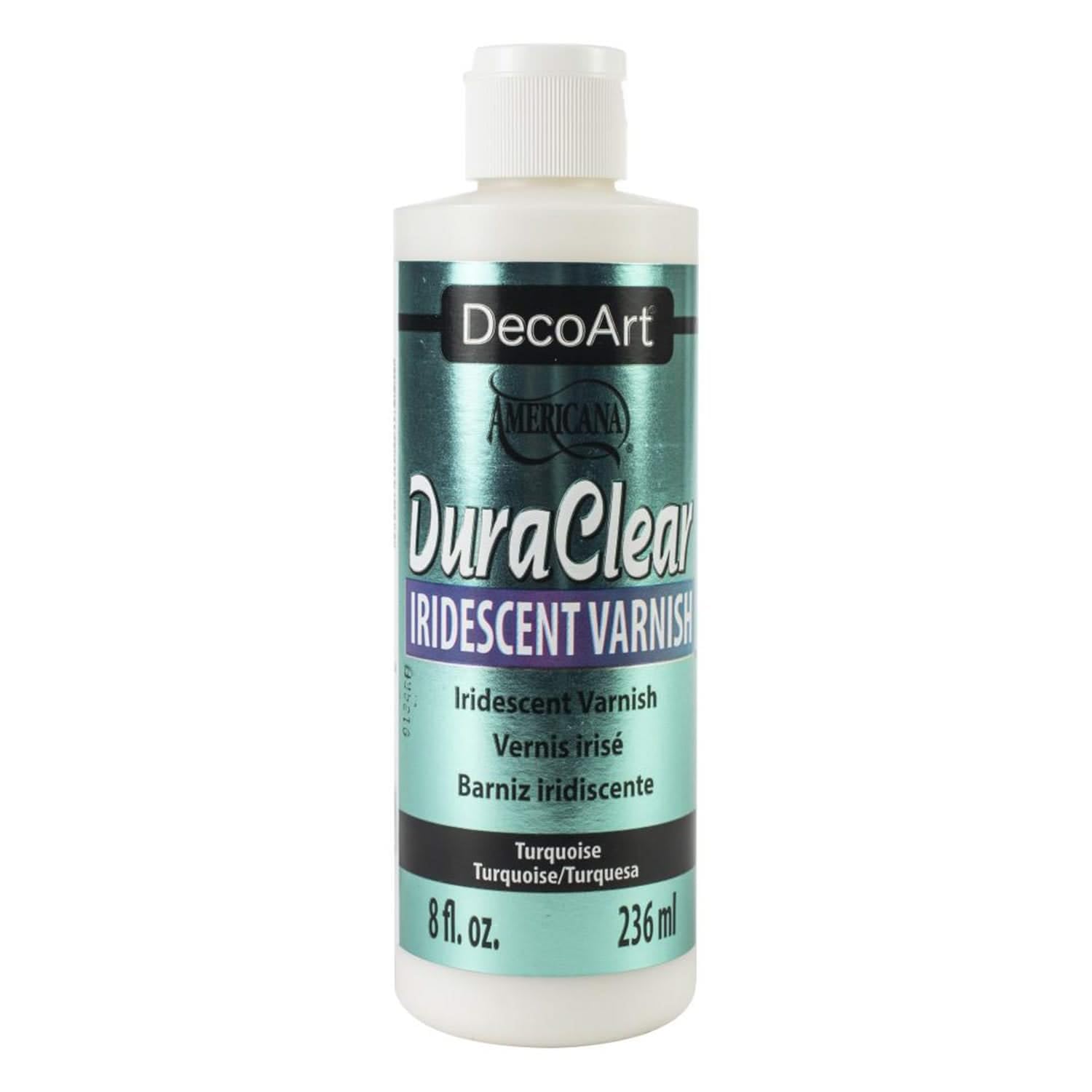 Decoart Iridescent Turquoise Deco Art Varnish One Size