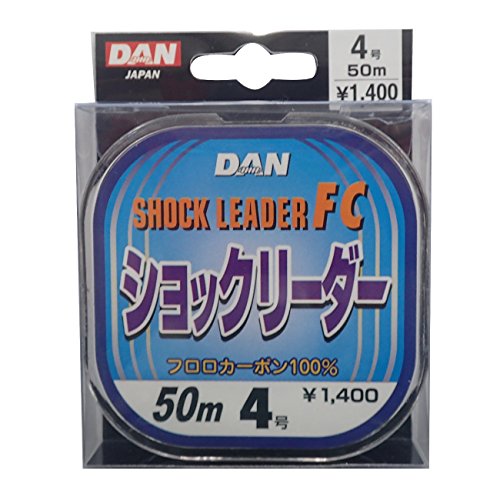 DAN Shock Leader, 50 m, Transparente, No. 4