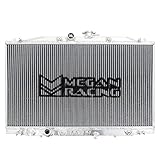 Megan MR-RT-ATSX04 Aluminum Silver Direct Bolt-On Front Radiator (AT/MT)