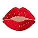 Produktbild Kussmund Lippen - Aufnäher, Bügelbild, Aufbügler, Applikationen, Patches, Flicken, zum aufbügeln, Größe: 5,8 x 4 cm