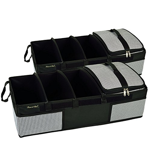 Picnic at Ascot - Heavy Duty Trunk Organizer - No Slide Rigid Base -70 LB Capacity - 30