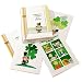 St Patrick's Day Assorted Card Pack - 18 St Patrick's Day Cards & Envelopes