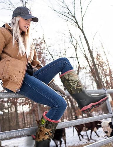 image for TIDEWE Hunting Boot for Women, Insulated Waterproof Sturdy Women's Hun