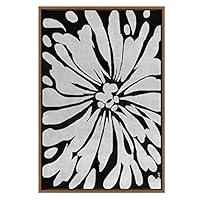 SIGNWIN Framed Canvas Wall Art Black and White Style Canvas Prints Home Artwork Decoration for Living Room,Bedroom - 16