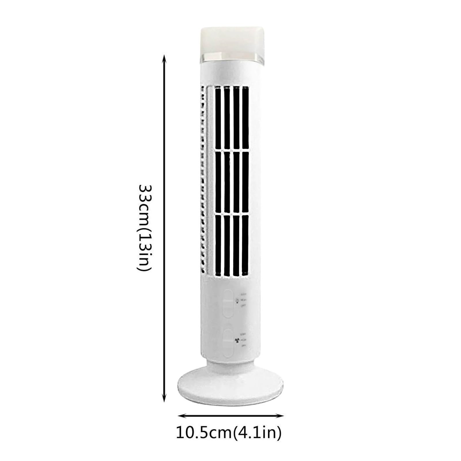 Kreatywny Mini USB Pionowy Klimatyzator Bezłopatkowy Przenośna Chłodnica Wentylator Biurkowy Cichy Wieżowy Chłodzący Do Domowego Biura Równomierny Przepływ Powietrza Komfortowy