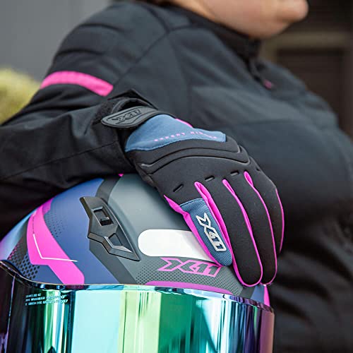 Luva X11 NITRO WIN Touchscreen Motociclista Motoqueiro Rosa G