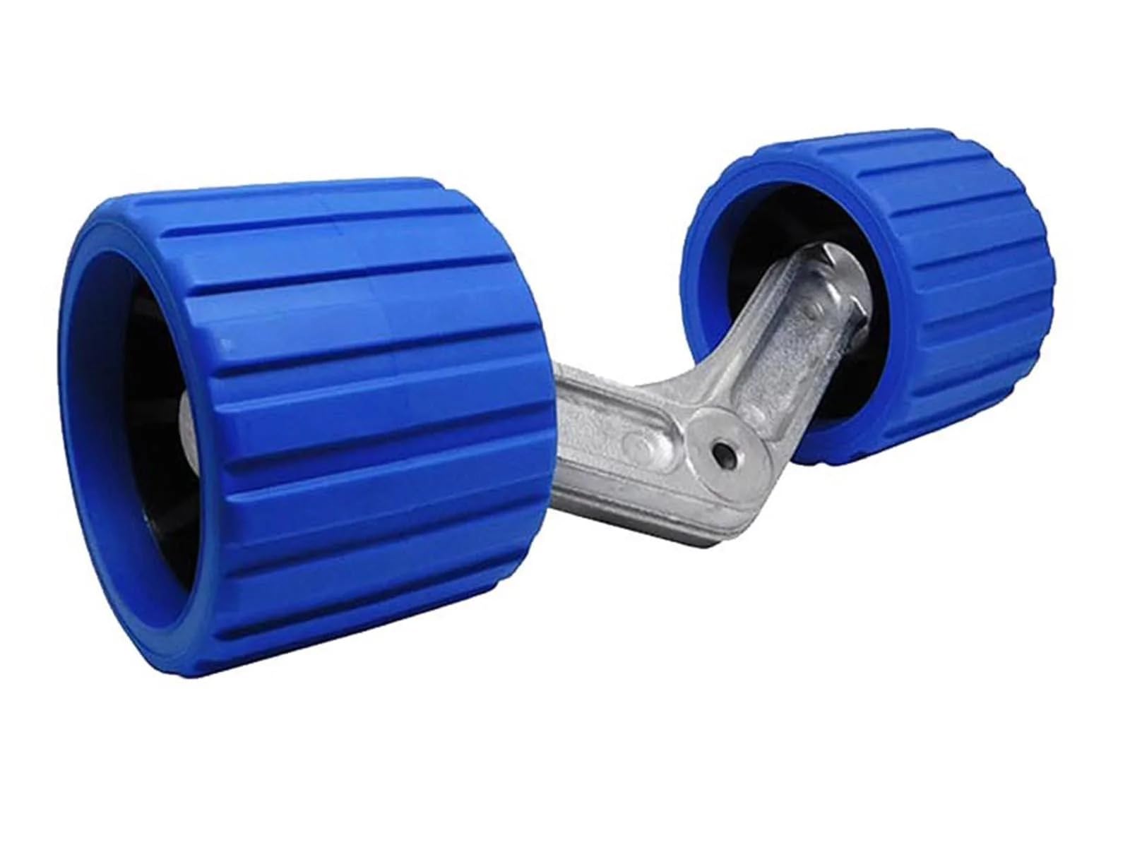 Extreme Trailers, Aluminium Wing Bracket with Non Marking Rollers (Blue)