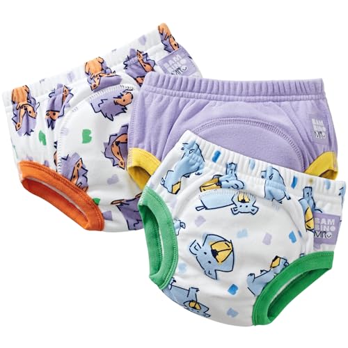 Photo de Bambino Mio, Culotte d'apprentissage Lavable, unisexe, pour garçons et filles, Lot de 3