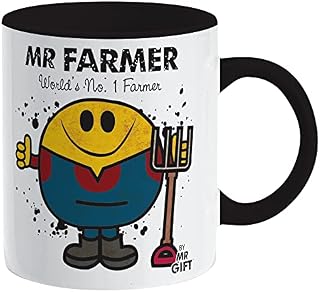 Kapow Gifts Farmer Mug - Gift for The World's No 1 Farmer Present Farming Gift for dad him Man