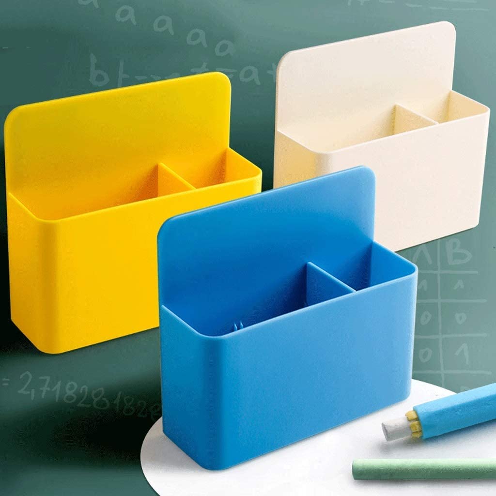 OLOTU Durevole Portapenne Magnetico, portaoggetti per armadietto Frigorifero, Lavagna, Frigorifero da Ufficio, portapenne Multifunzionale e Durevole Porta Penna
