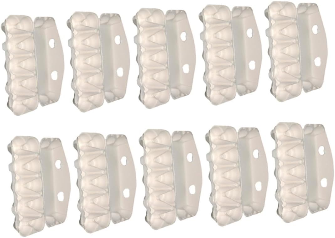 10pcs Organizers Pulp Storage Boxes for Home and Kitchen Lightweight and Stackable Design for Safe Storage