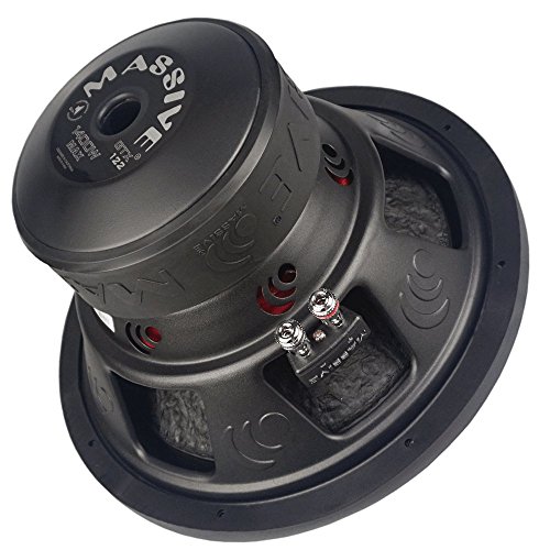 Car Subwoofer by Massive Audio GTX122 - Woofer with Amazing Sound for Truck