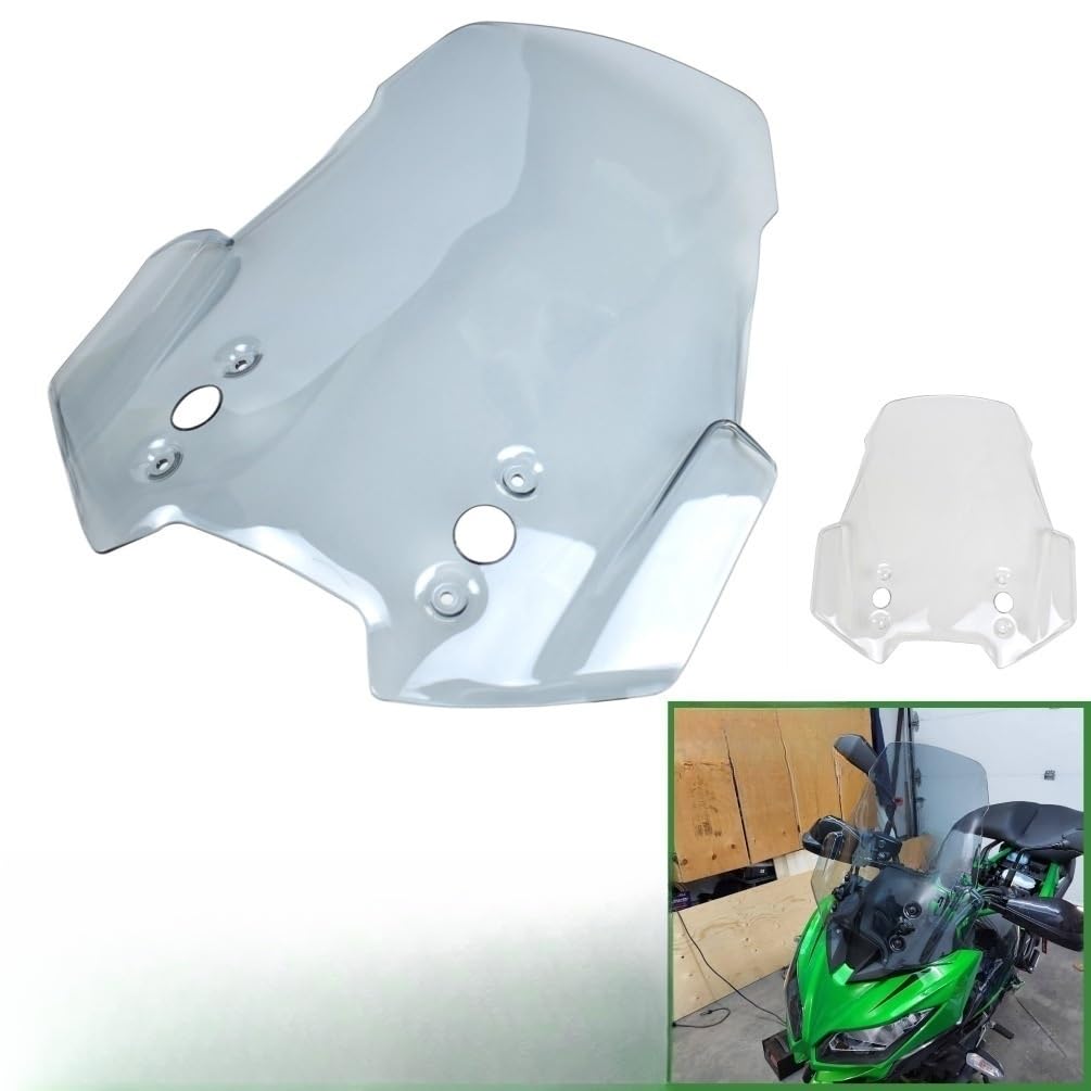Motocicleta Parabrisas Deflectores De Aire para Parabrisas Delantero para Ve&rsys 1000 650 2015-2018 &rsys650 &rsys1000 Motor