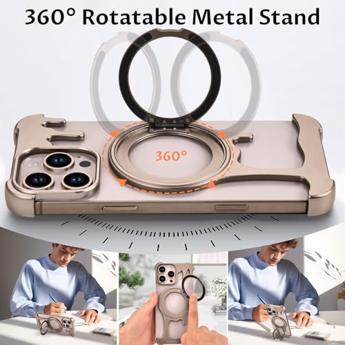 Coque antichoc iPhone 16 Pro Max sans cadre pour éviter la surchauffe