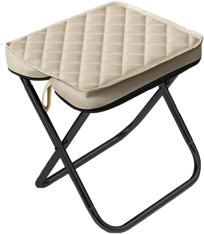 折りたたみ椅子 アウトドアチェア 軽量・コンパクト 加厚構造 高さ30cm改良型 膝にやさしい 一体式収納デザイン キャンプ 登山 BBQ 花見 防災 スポーツ観戦 屋内・屋外兼用 (カーキ色)