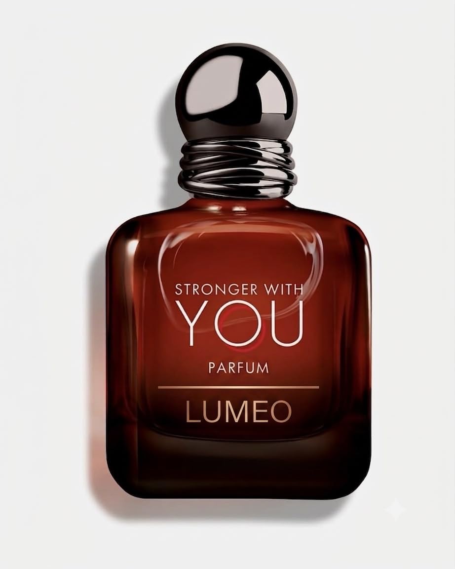 Lumeo Compatible Armanii Stronger with Youu Parfum 100 ml | Intense Woody Scent, Long-Lasting Fragrance, For Men, Sophisticated Bottle, Signature Collection-image-29