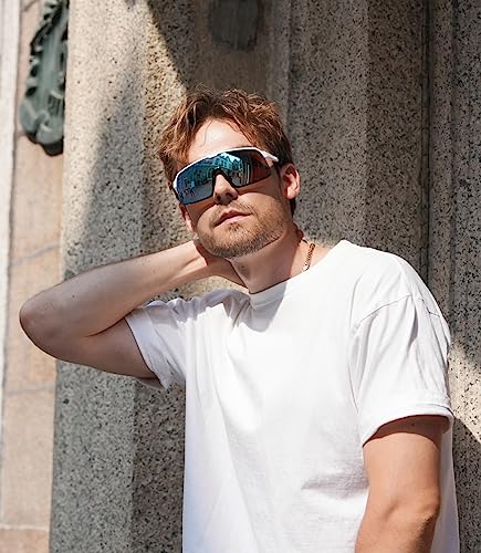 MIAROZ Sports Sunglasses for Mens Womens,Lightweigh Cycling Glasses for Outdoor Sports Cycling Running Golf Fishing - Image 4