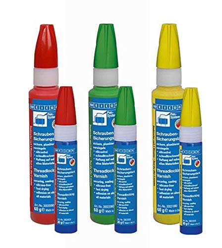 WEICON Schraubensicherungslack 30g gelb | Kennzeichnungslack