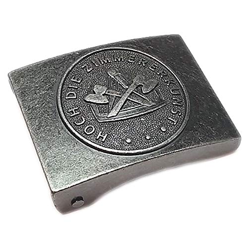 Gravurmanufaktur Berlin  Zimmermann artisanal et Antivol de couplement  Fonte brunie (argent antique)