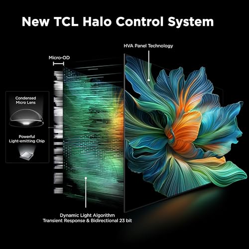Image of TCL 50 Inch Class QM6K Series | Mini LED QLED 4K HDR | 50QM6K, Model | 120HZ-144HZ High Brightness Smart Google TV Dolby Atmos Onkyo Audio | Voice Remote Alexa Gaming Streaming Television