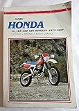  Honda Xl Xr 500 650 Singles 1979 - 1997: Clymer Workshop Manual