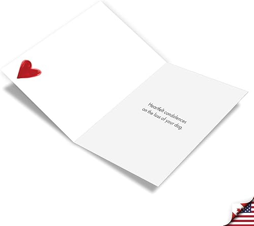 Miniatura 8 de NobleWorks Tarjeta de felicitación de condolencias para mascotas con sobre de 5 x 7 pulgadas (1 tarjeta) Furever In Our Heart - Cat C10066BPSG