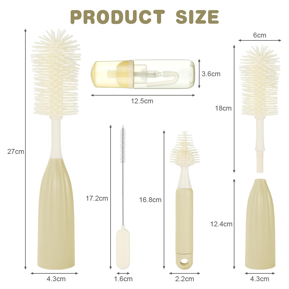 Vicloon Baby Bottle Brush Set - Image 2