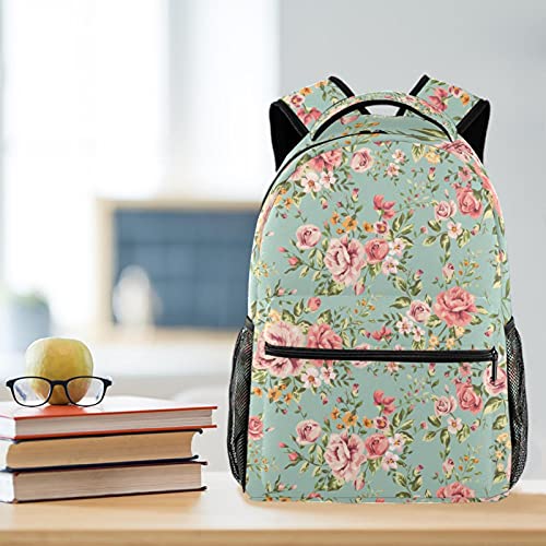 Sac à dos d'école multicolore au design original de licorne et sirène style décontracté