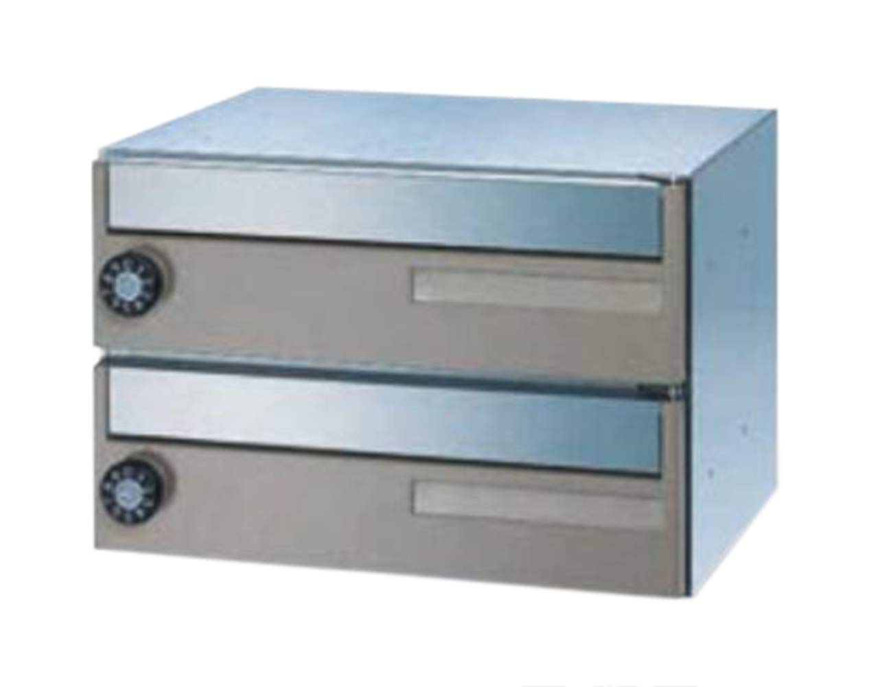 Amazon.co.jp: 田島メタルワーク メールボックス MX-8-2 本体: 奥行