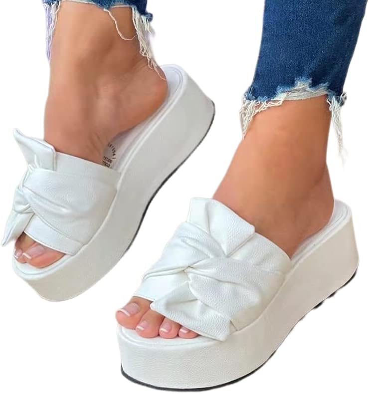 2022 Women Shoes Sandals Peep Toe Sandals For Women Lightweight Sandals  Women Breathable Casual Wedge Shoes Female Footwear-white||43 :  Amazon.co.uk: Fashion