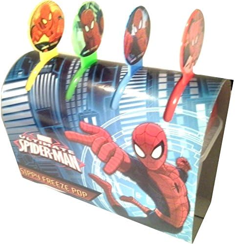 Marvel Ultimate Spider-Man Sippy Freeze Pop Molds