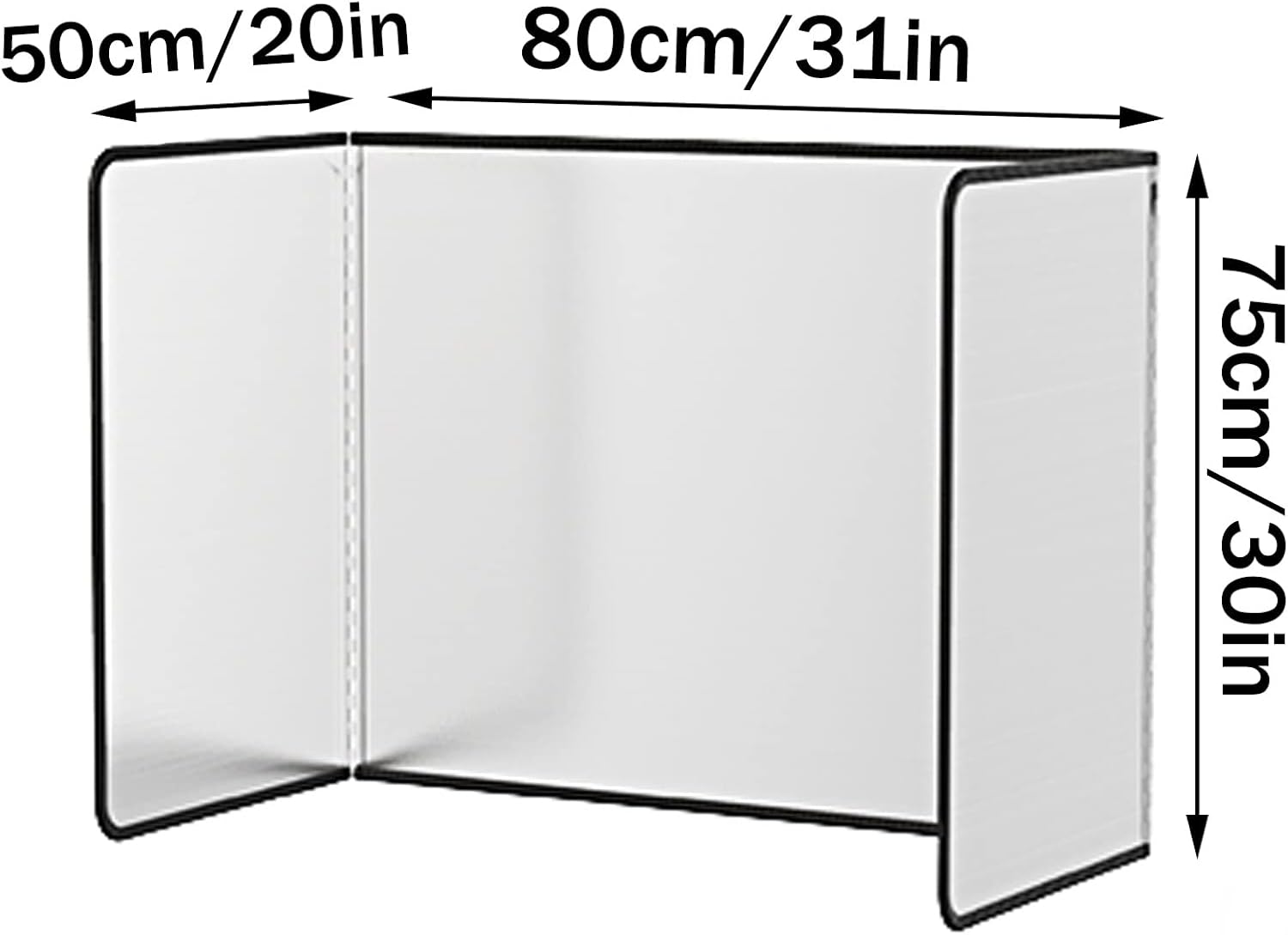 Folding Stainless Steel Splatter Guard 2-Pack - Kitchen Anti-Splatter Shield for Frying Pans & Stoves, Grease Splatter Protection for Gas Ranges, 2-Sided Design