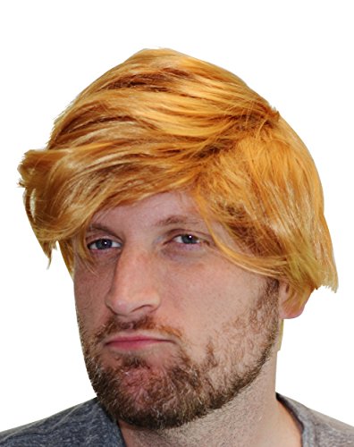 Fairly Odd Novelties TrumpedUp Wig, Deluxe - Funny President Donald Trump Fake Hair Gag Gift (FON-10246)