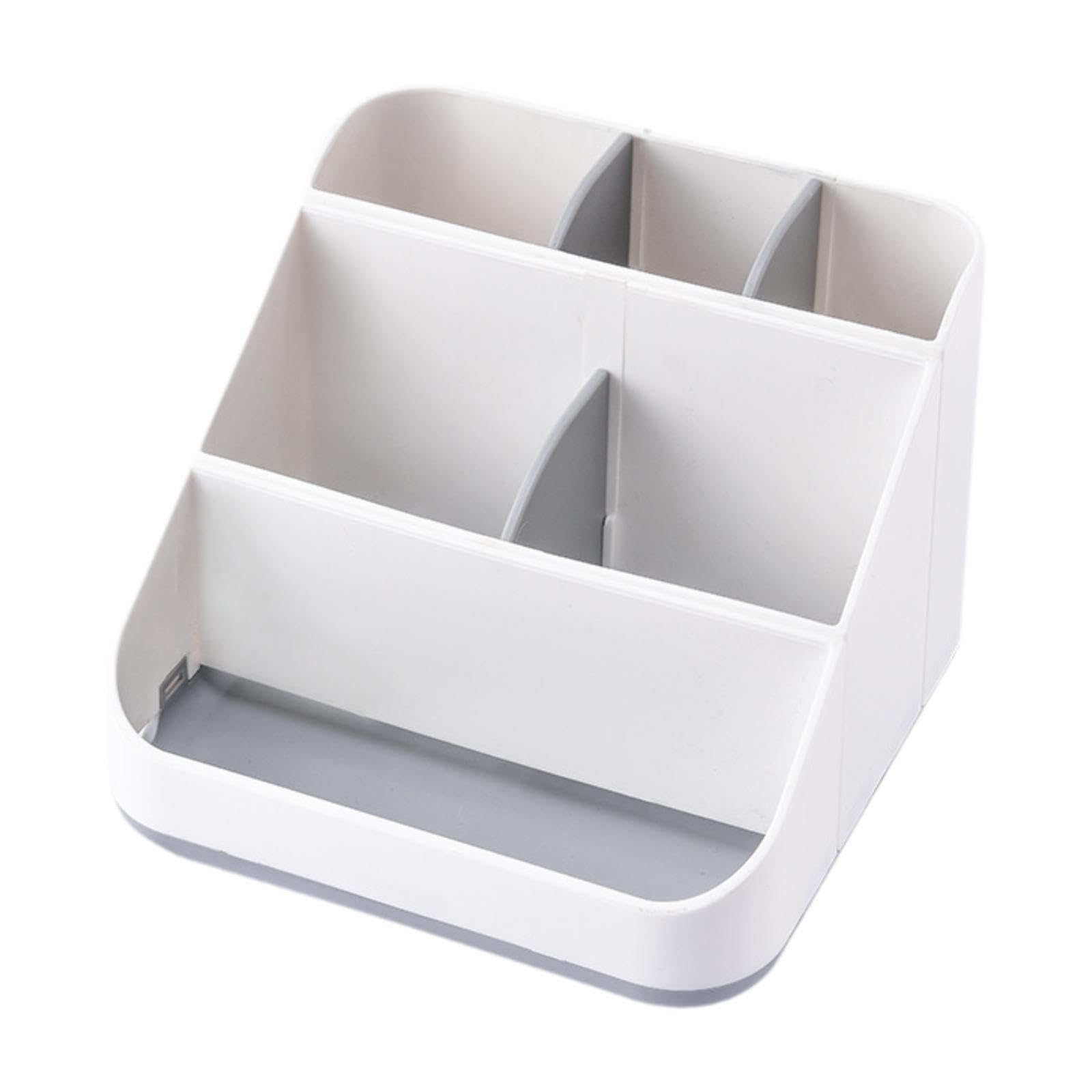 CALANDIS⢠Makeup Display Case 6 Grids Bathroom Organizer for Kitchen Tabletop Bathroom | Storage Bins & Baskets | Home Organization | Household Supplies & Cleaning