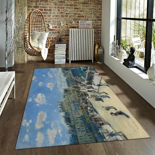 Tapis Renoir Paris antidérapant, solution sol sécurisé salon et bureau