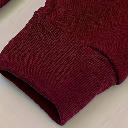 Mens Zip Up Hooded Sweatshirt Casual Knit Hoodies Fashion Drawstring Sweatshirts with Pockets Loose Comfortable4