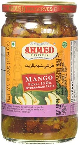 Ahmed Foods Hyderabadi Mango Pickle in Oil 330g