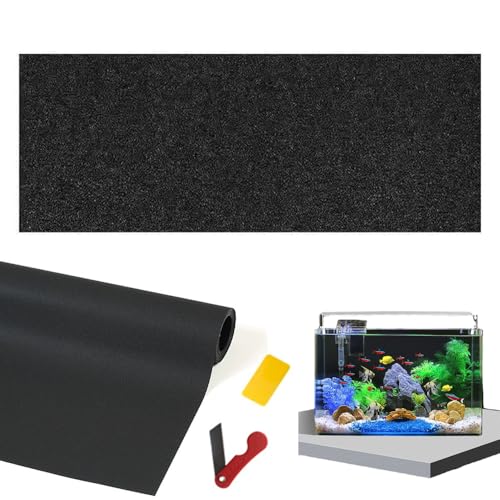 DAJASD Statisch Haftender Aquariumhintergrund, 40 X 200CM Aquarium Rückwandfolie, Aquarium-Tapetendekorationen, Aquarium Hintergrundfolie, Aquarium Folie Rückwand