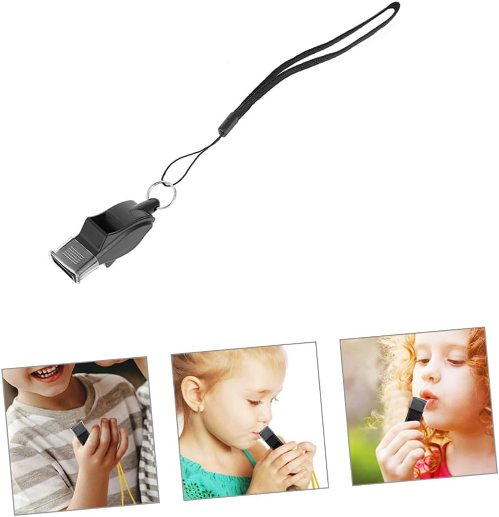 Stainless Steel Referee Whistle High Frequency Pealess Sports Whistle for Outdoor Basketball Football Training and Emergency Use